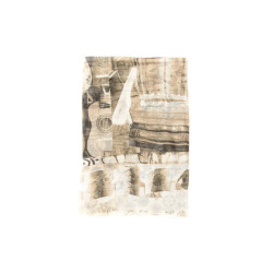 Scarf Altea brown